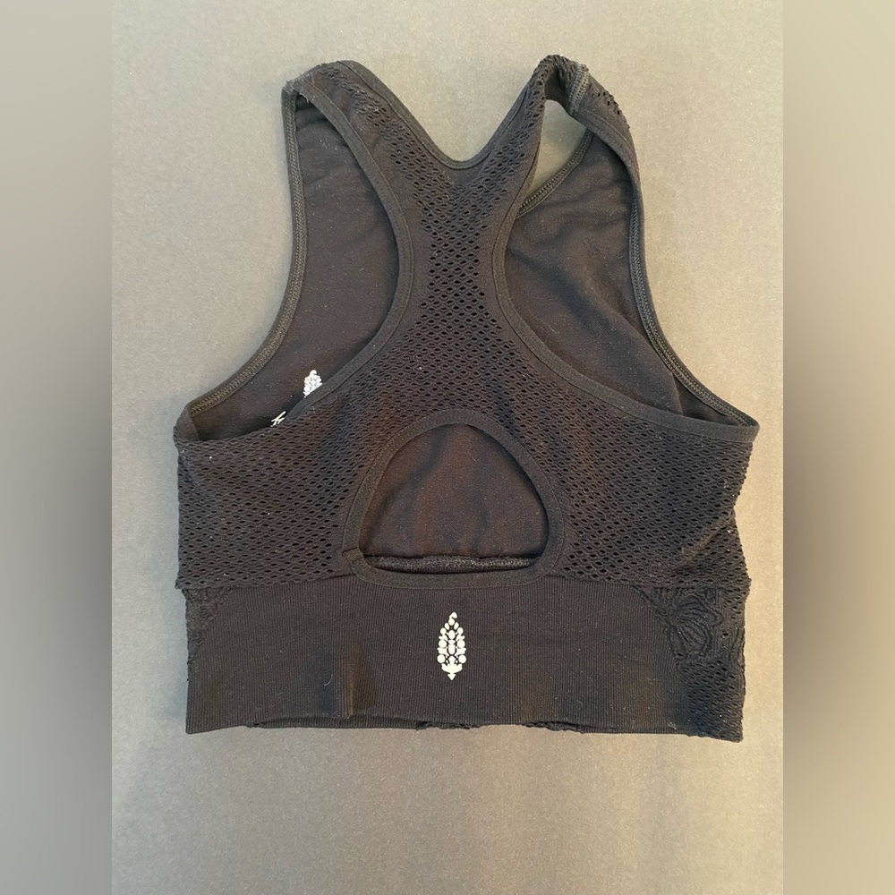 FP Movement Every Single Time Floral Bra NWOT Black XS/S - Picture 10 of 11